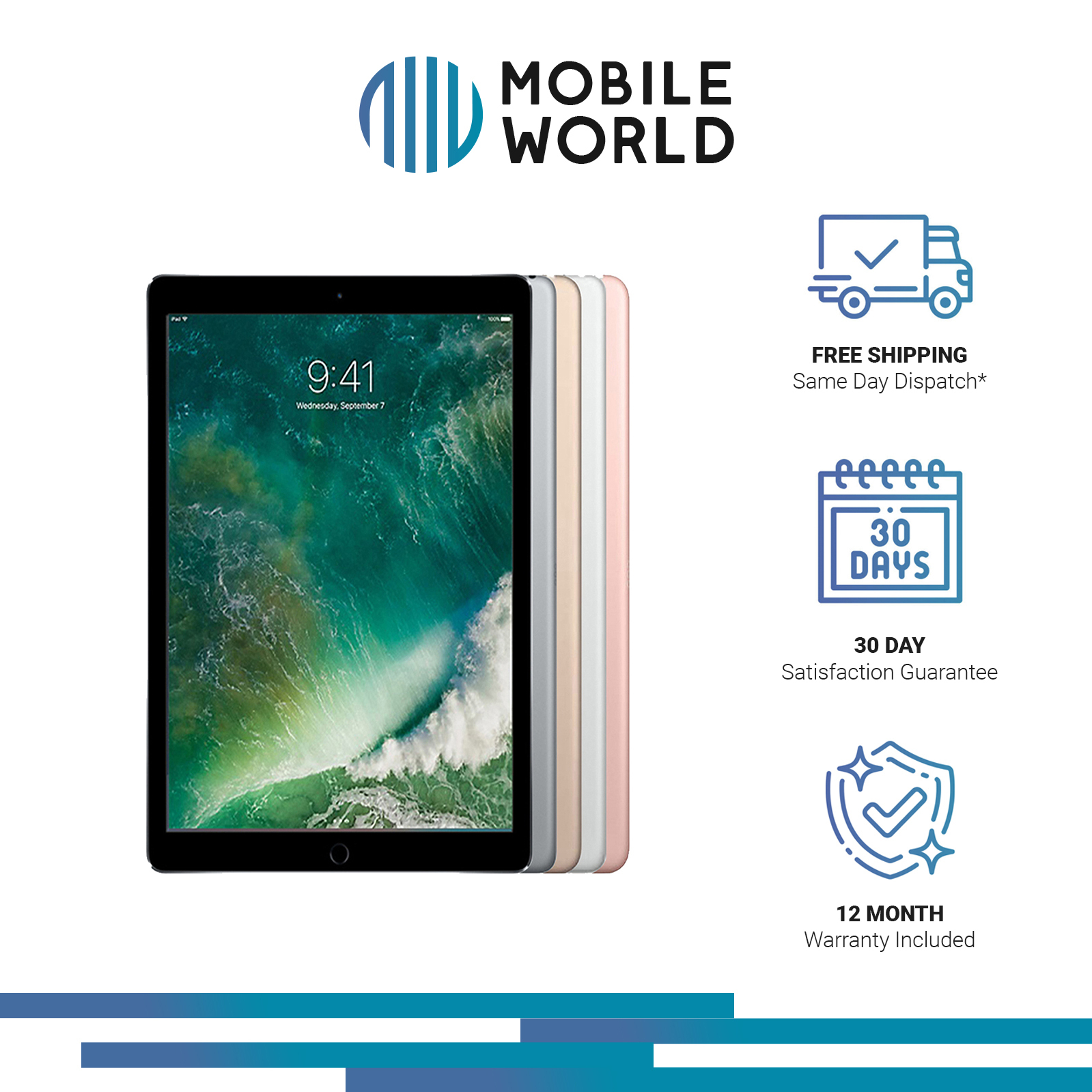Apple iPad Pro 1st Gen 2017 10.5" A10X 64GB 256GB 512GB All Colours - Excellent - Picture 4 of 18