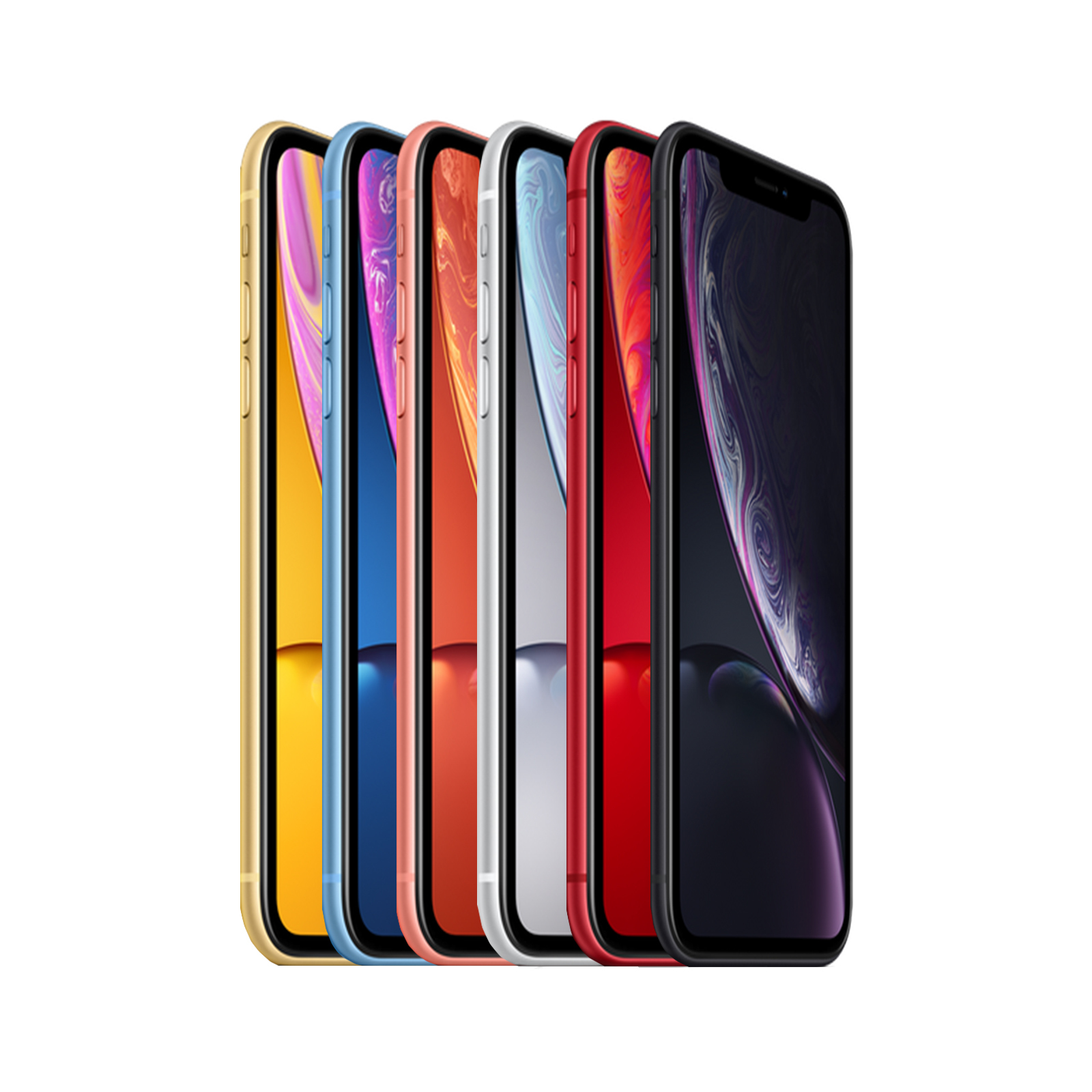 Apple iPhone XR    GB Black Yellow Blue Coral White
