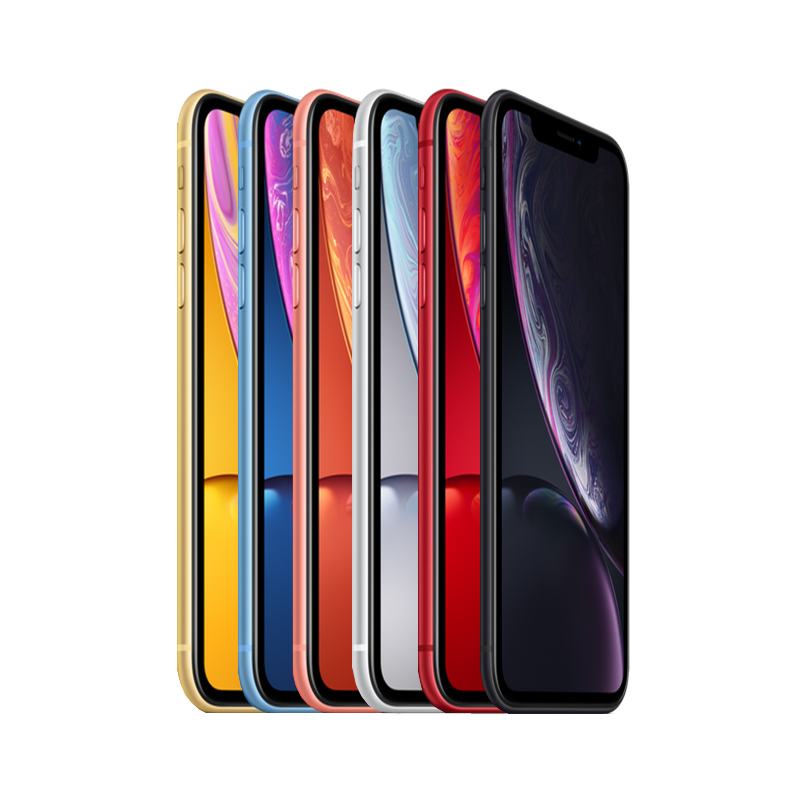 Apple iPhone XR - 64/128/256 GB Black Yellow Blue Coral