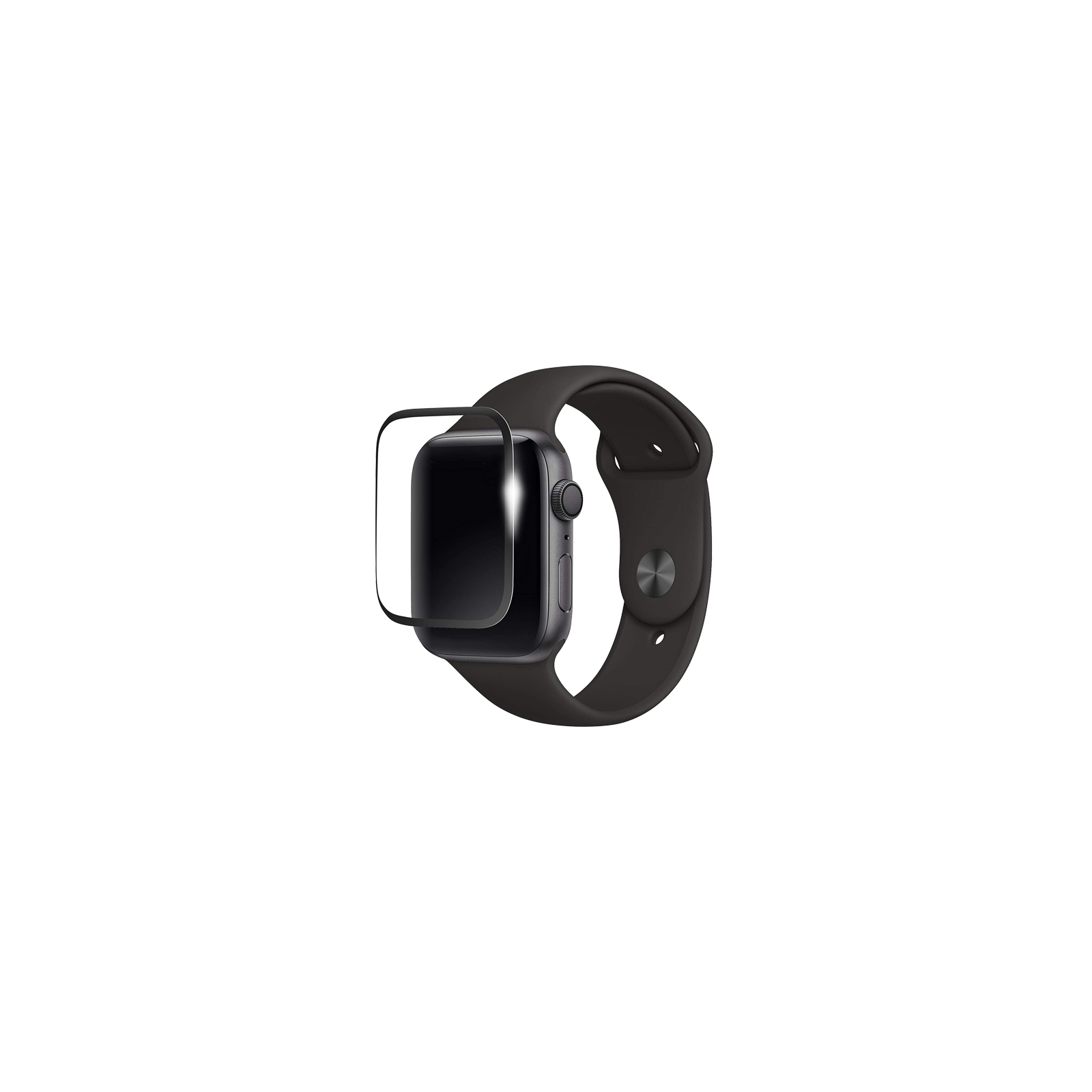 BodyGuardz PRTX Apple Watch 2/3 Black/Clear Screen Protector Brand New