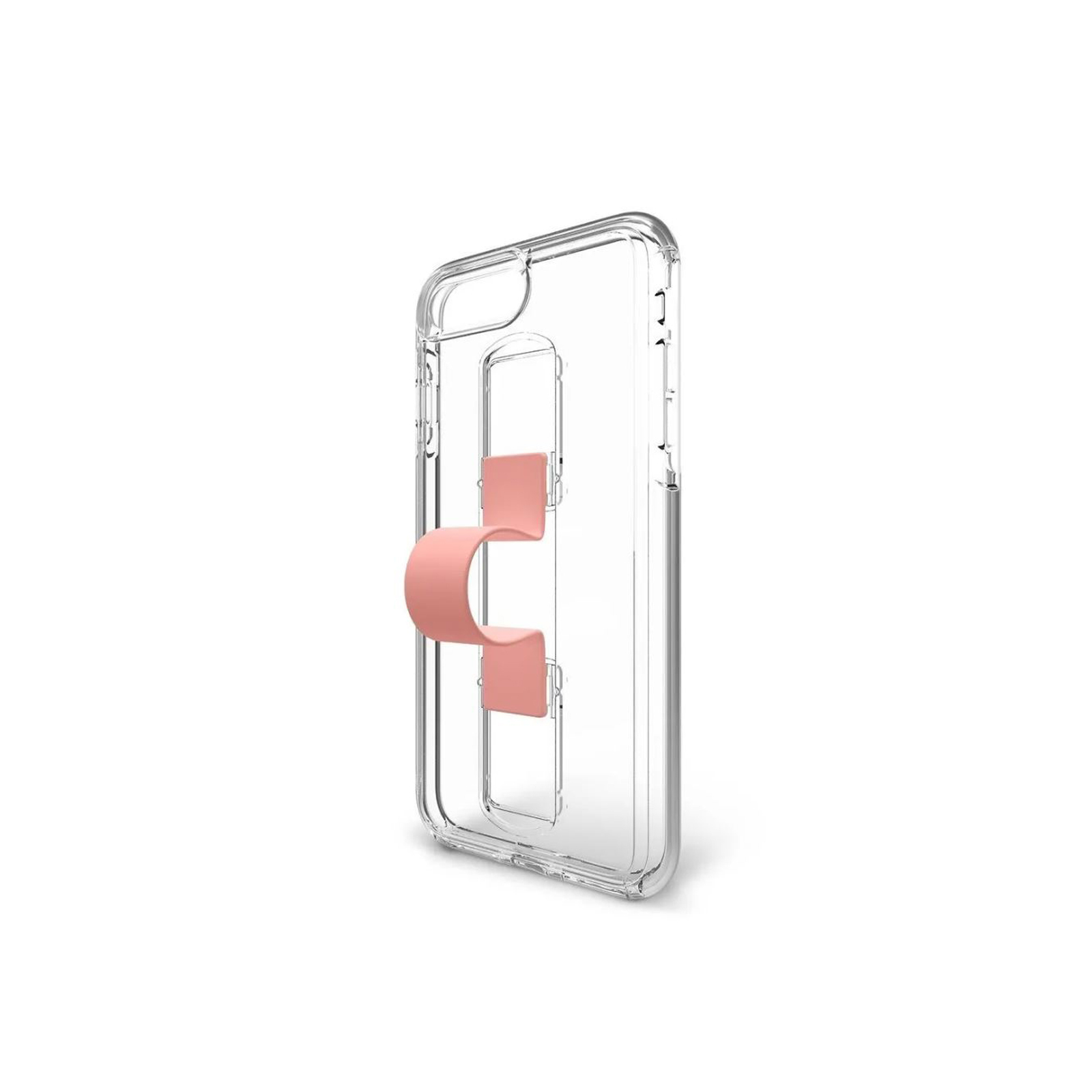 SlideVue iPhone 6  / 7 / 8 Case [Clear / Pink]