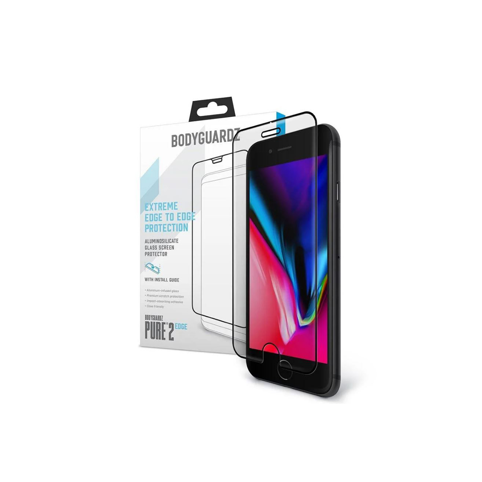 BodyGuardz Sceenpure Glass iPhone 6/6s Screen Protector Brand New