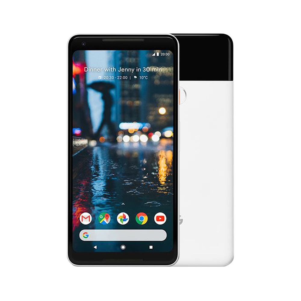 Google Pixel 2 XL [64GB] [Black & White] [No Touch / Face ID] [Excellent] [12M]