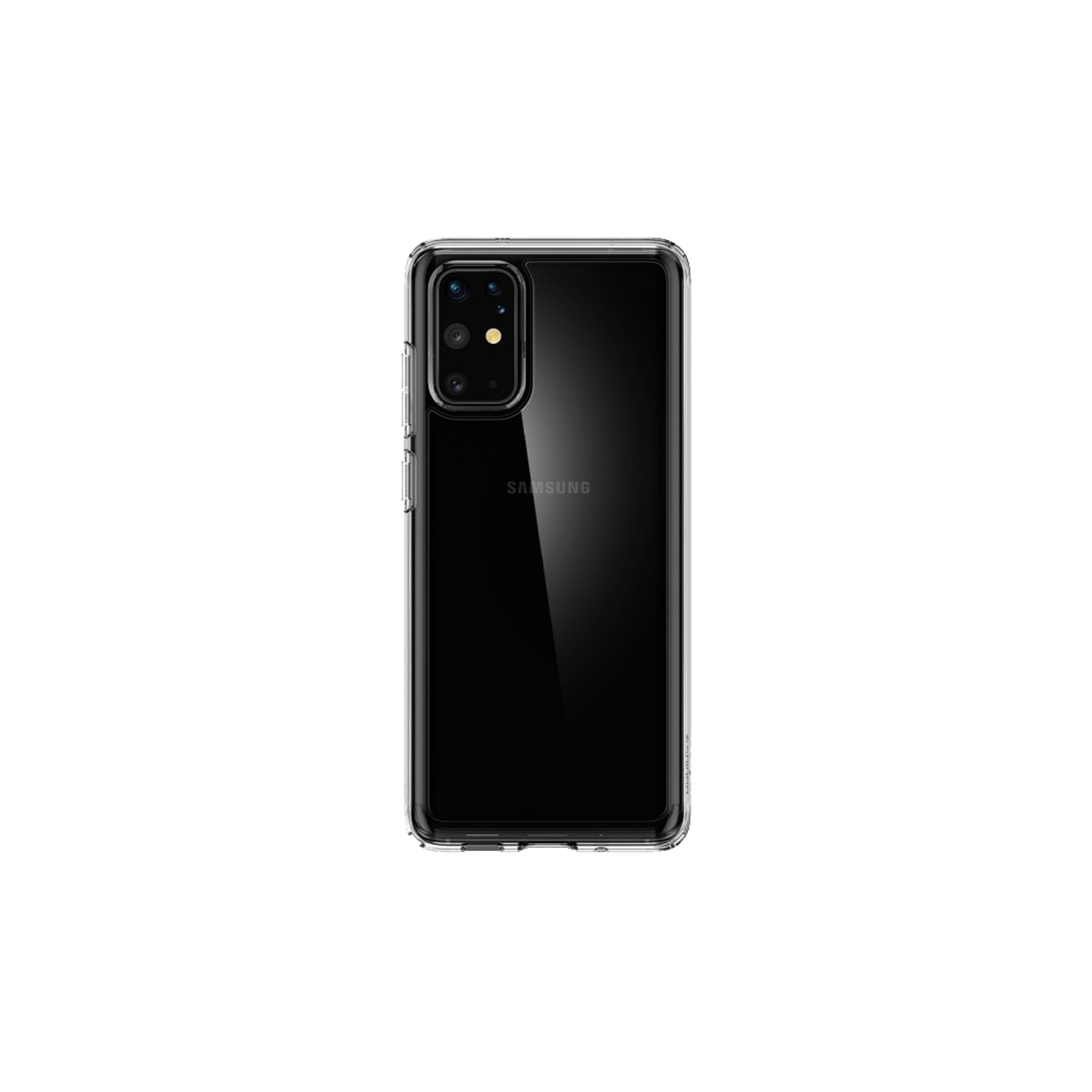 Hybrid Galaxy S20 Plus Case [Black/Clear] [Brand New]