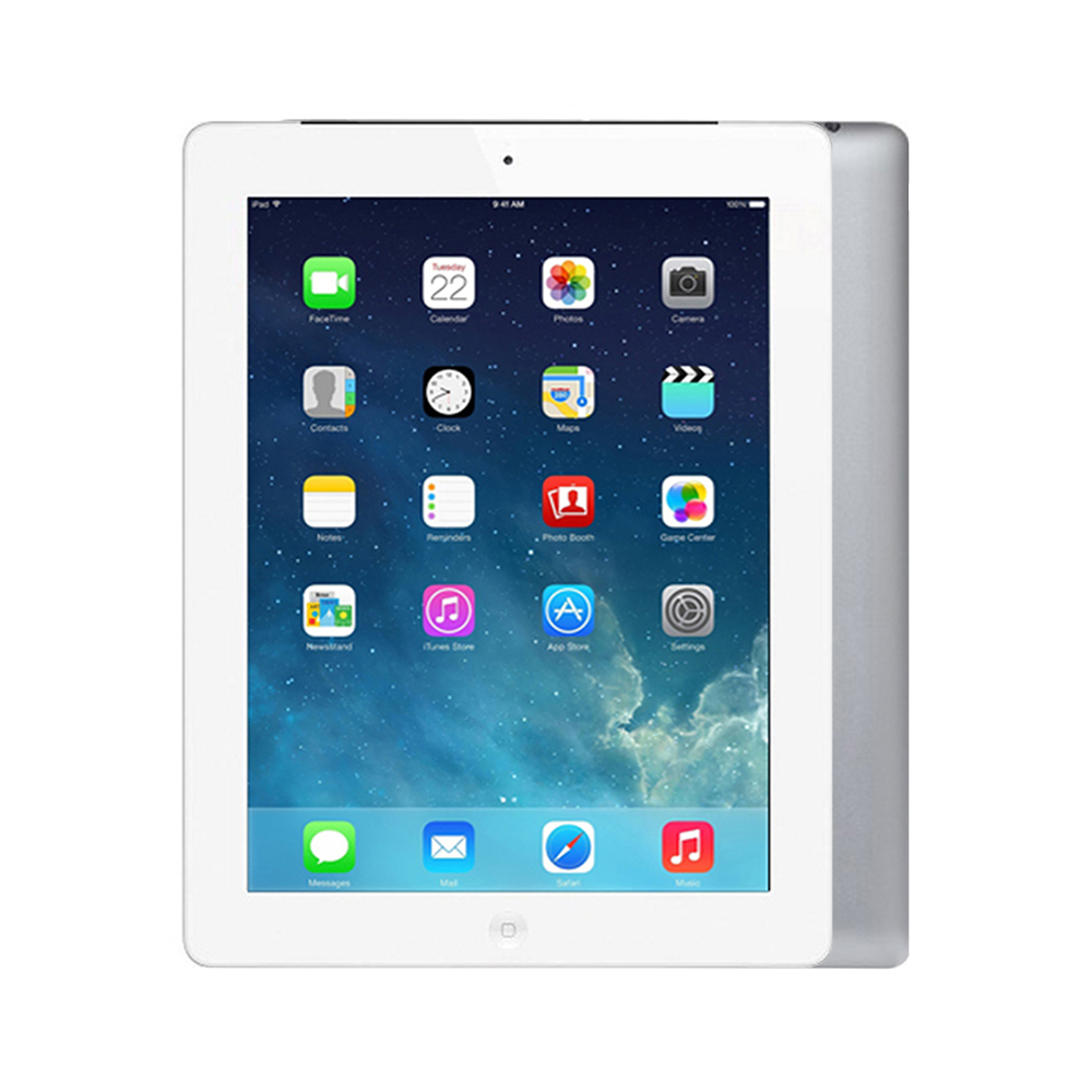 Apple iPad 4 Wi-Fi + Cellular [128GB] [White] [Excellent]