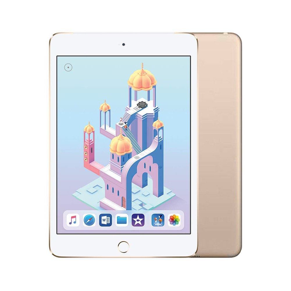 Apple iPad Mini 4 [Wi-Fi Only] [128GB] [Gold] [Excellent] 