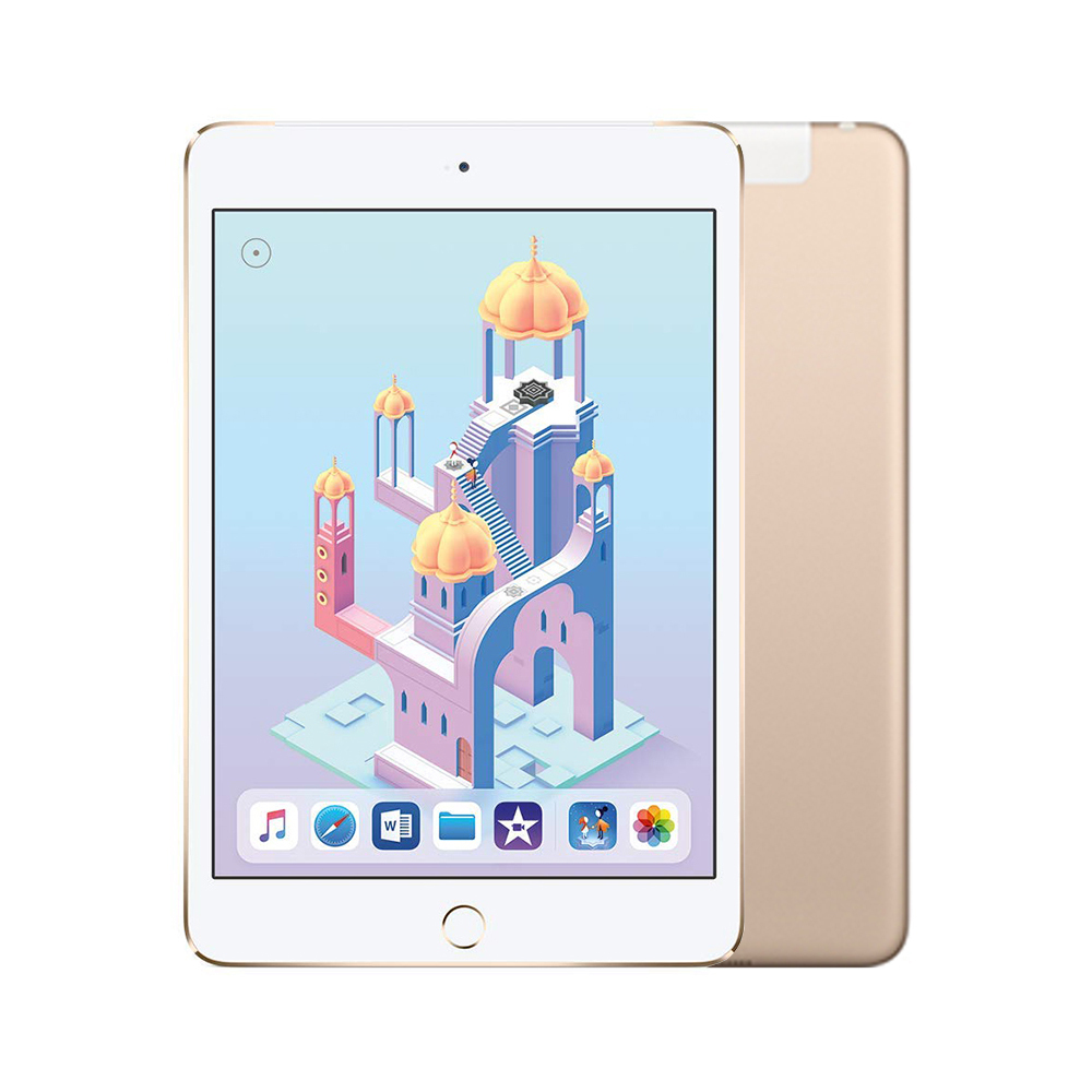 Apple iPad mini 4 Wi-Fi + Cellular [128GB] [Gold] [Imperfect] [12M]