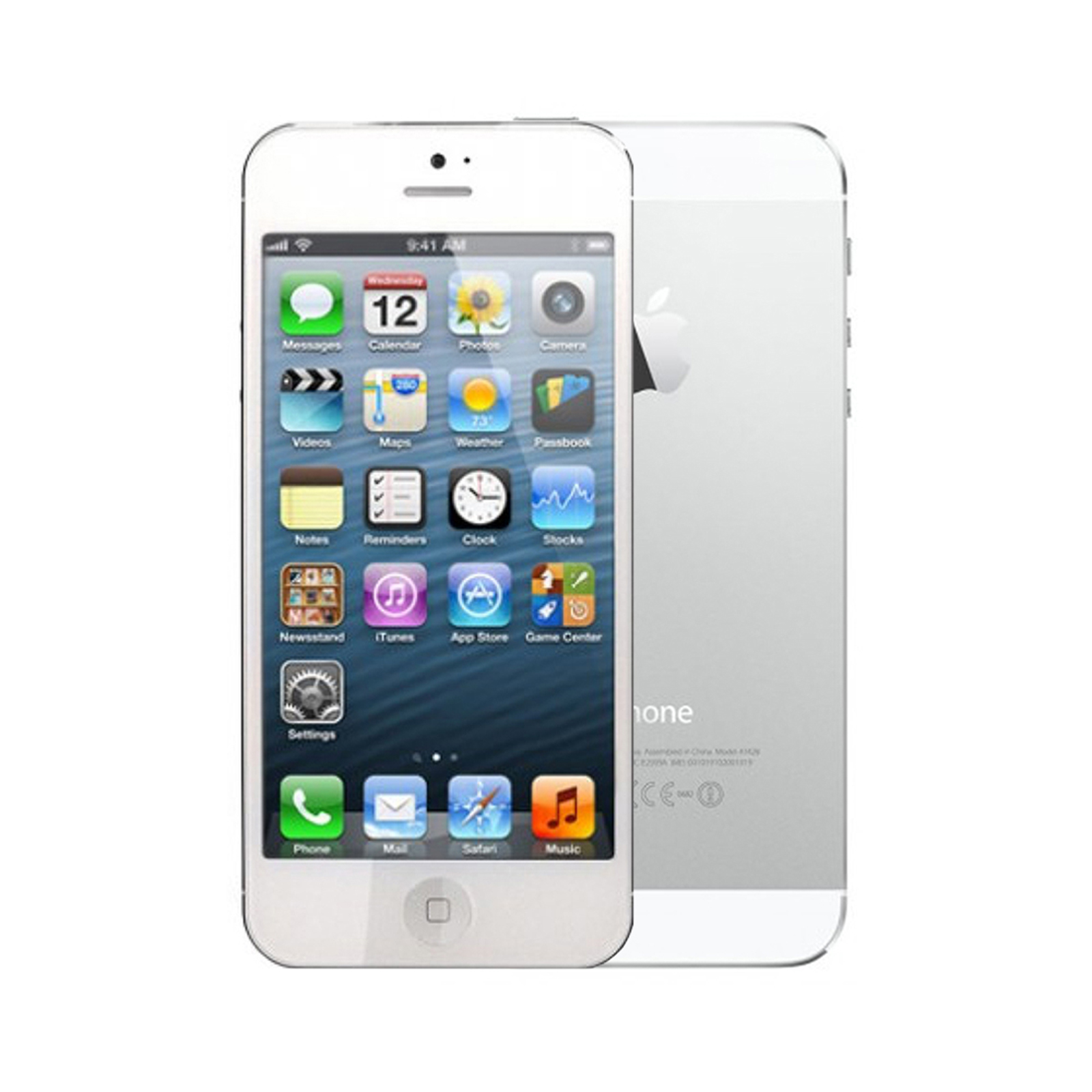 Apple iPhone 5 [16GB] [White and Silver] [Imperfect] [12M]