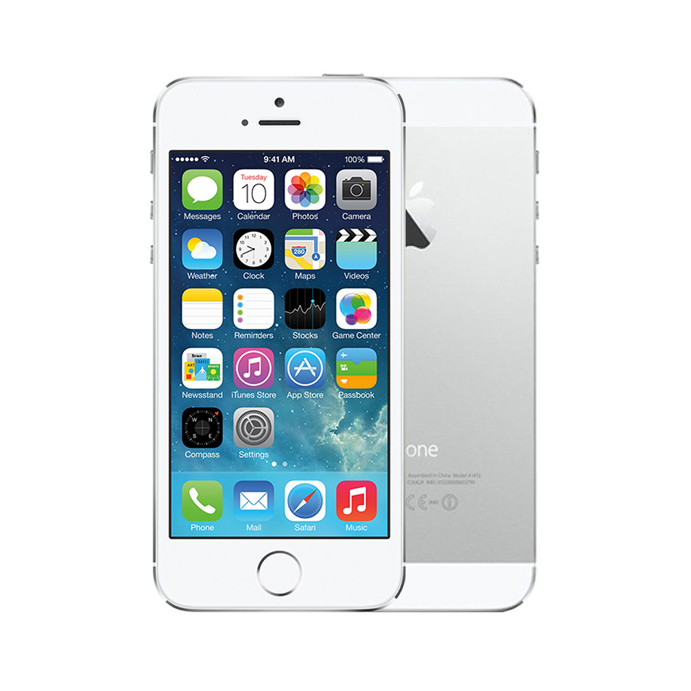 Apple iPhone 5s [32GB] [Silver] [Excellent]