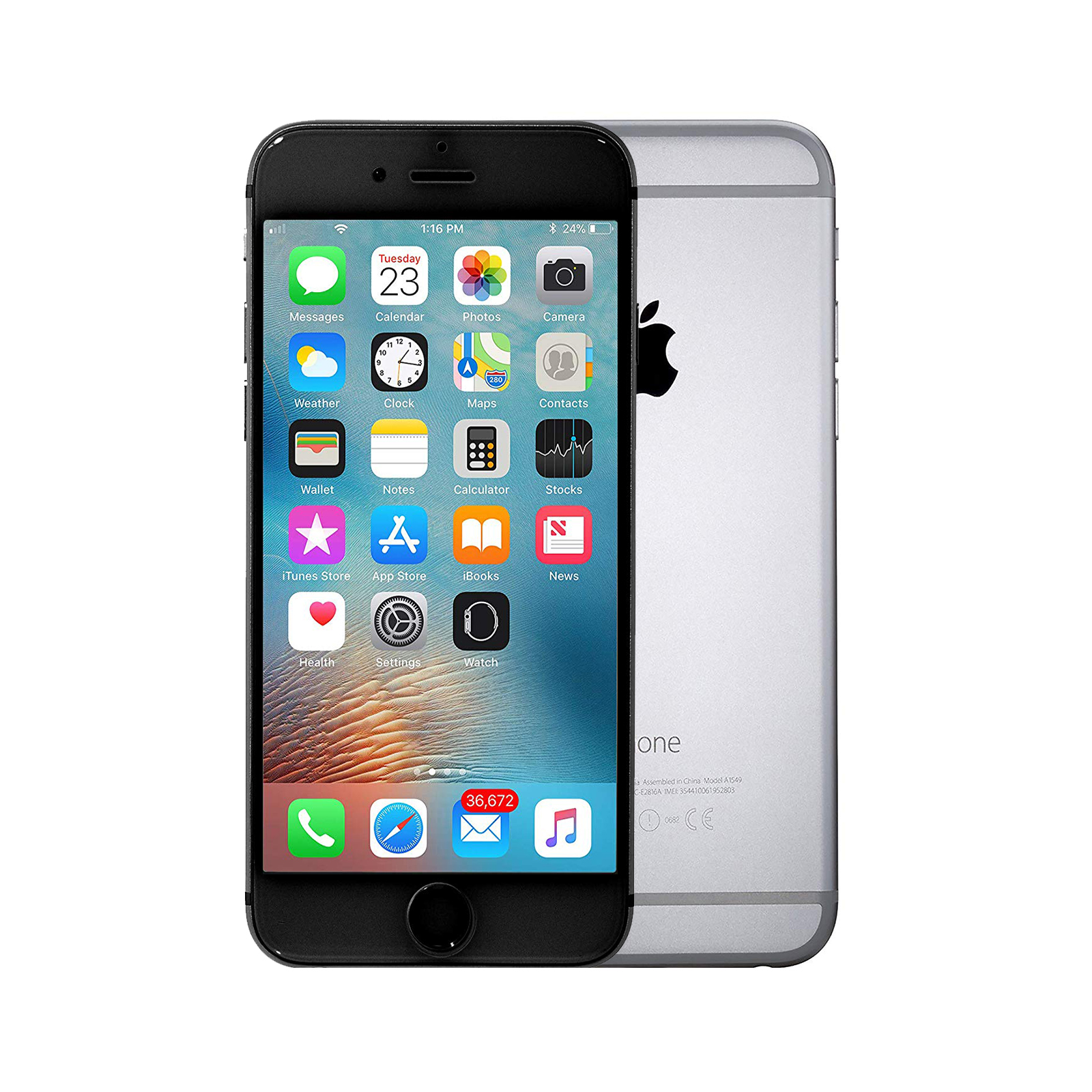 Apple iPhone 6 [128GB] [Space Grey] [As New] [12M]