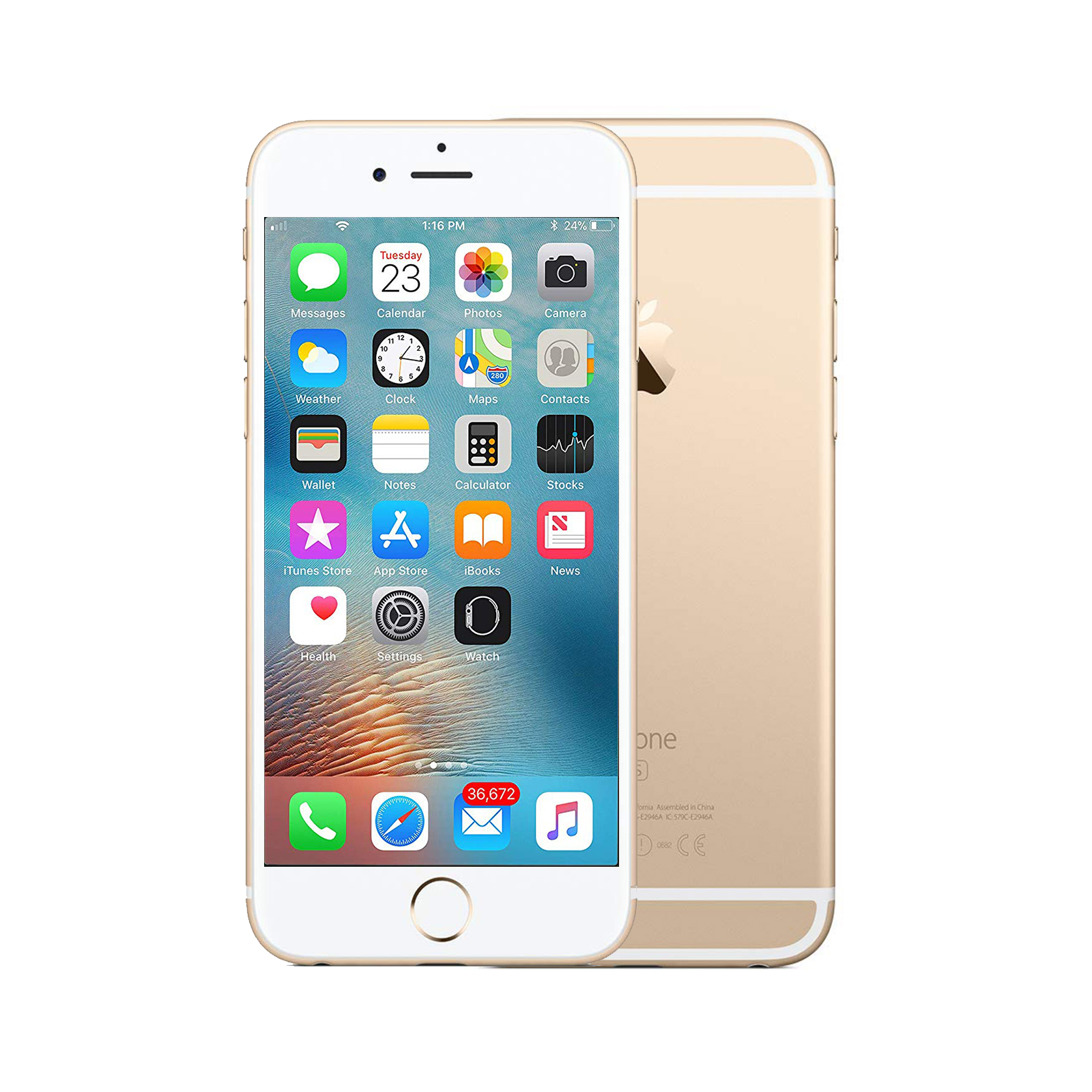 Apple iPhone 6s [128GB] [Gold] [As New] [12M]