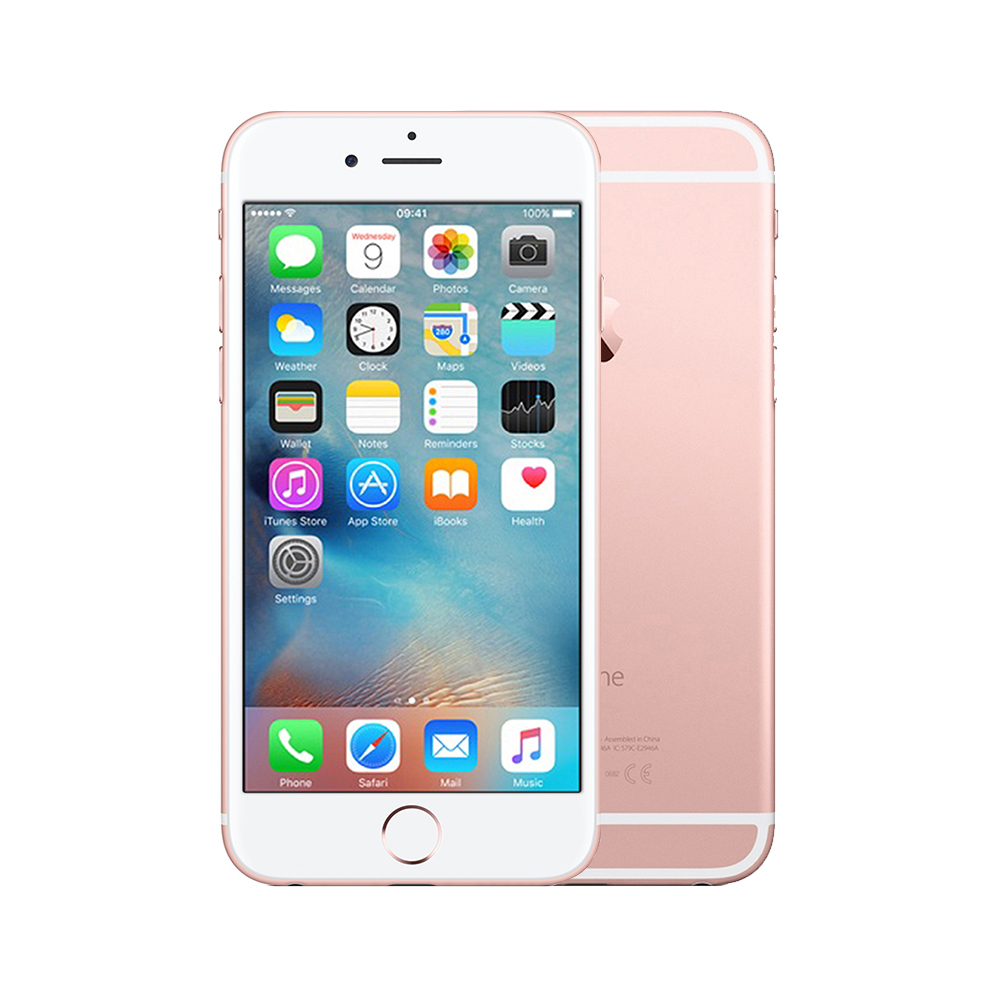 Apple iPhone 6s [128GB] [Rose Gold] [Very Good] [12M]