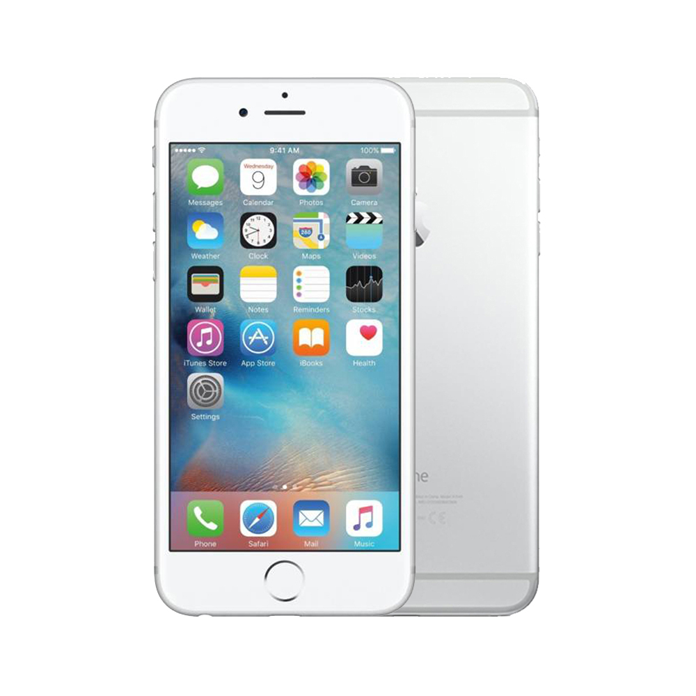 Apple iPhone 6s [128GB] [Silver] [Excellent] [12M]