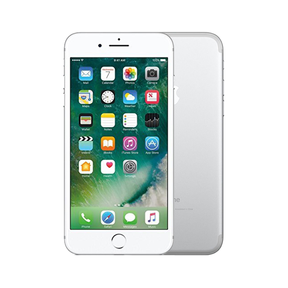 Apple iPhone 7 [New Battery] [128GB] [Silver] [Good] [12M]