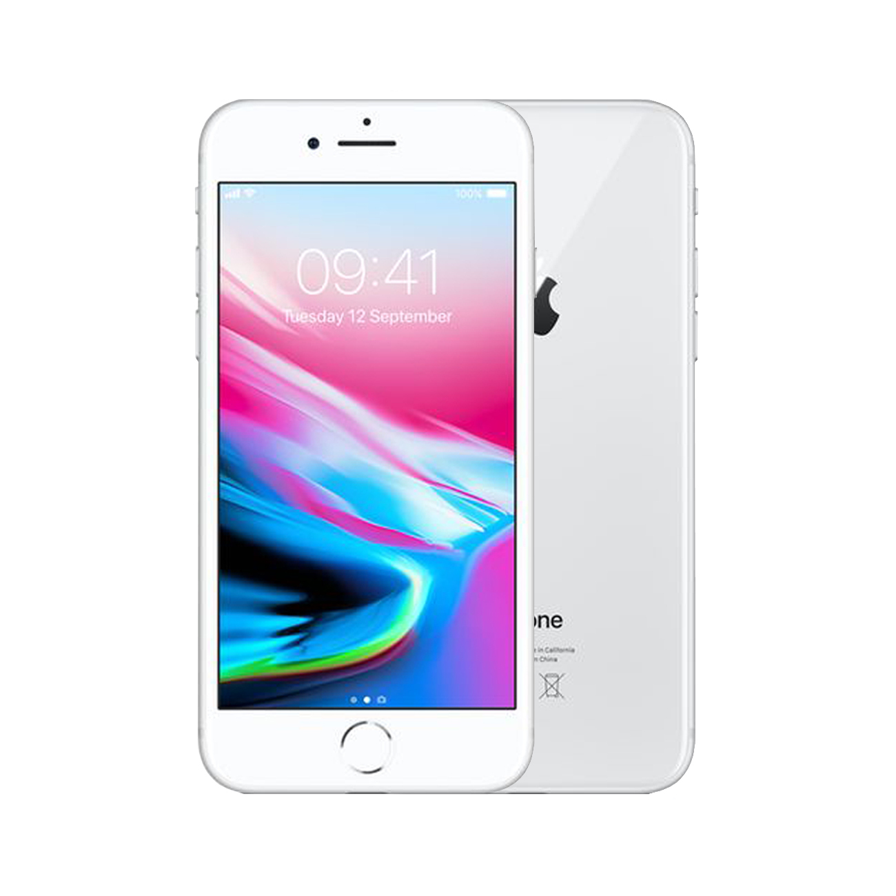 Apple iPhone 8 [New Battery] [128GB] [Silver] [As New]