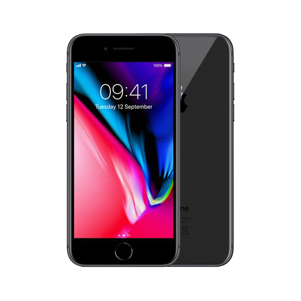 Apple iPhone 8 [New Battery] [64GB] [Space Grey] [Very Good] 