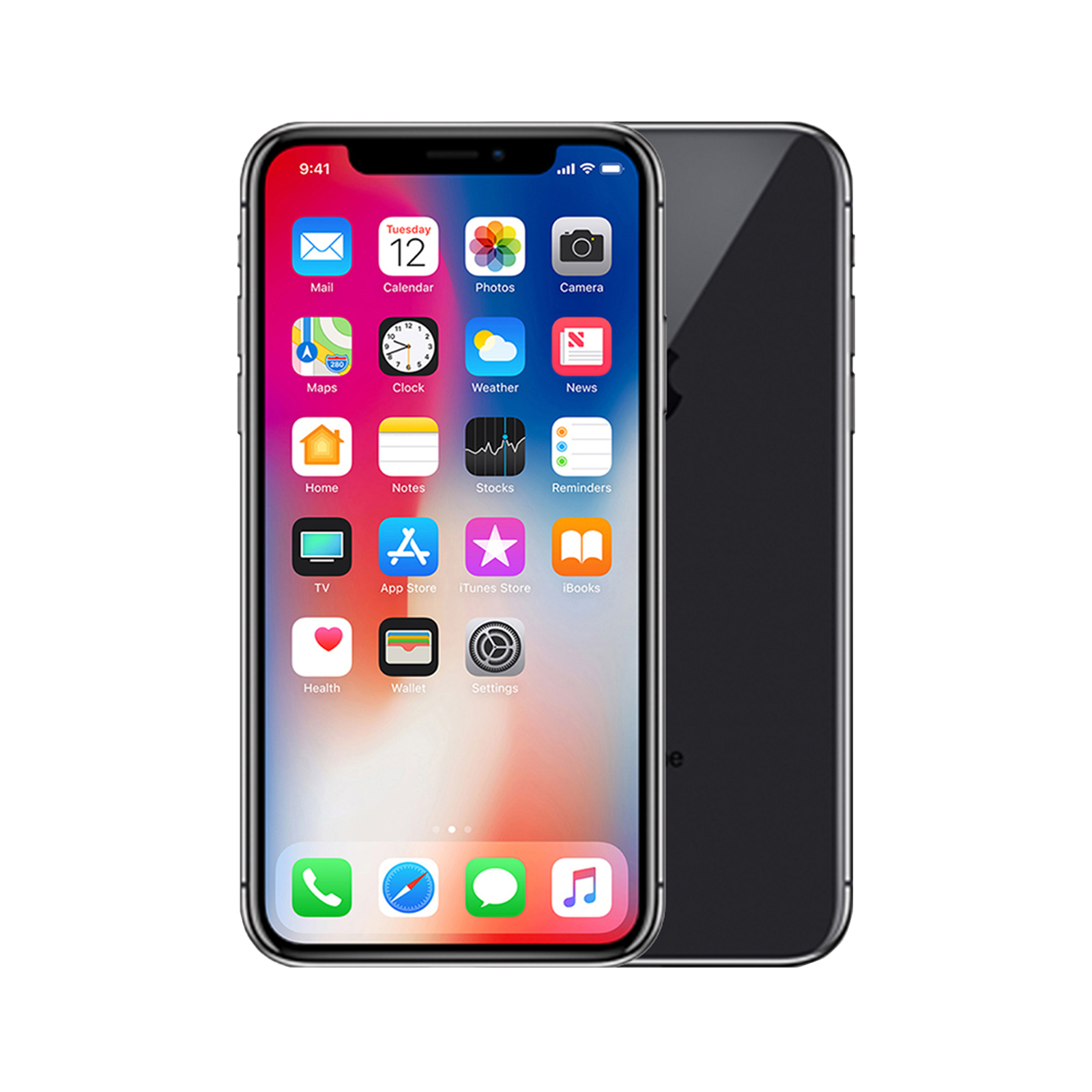 Apple iPhone X [256GB] [Space Grey] [No Face ID] [Good] [12M]