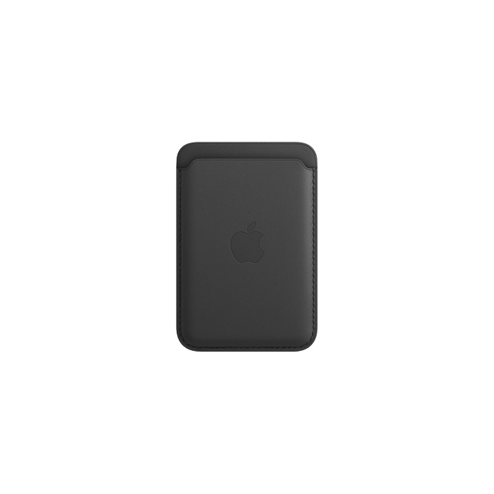Apple iPhone 12 [Leather Wallet With Magsafe] [Black] 