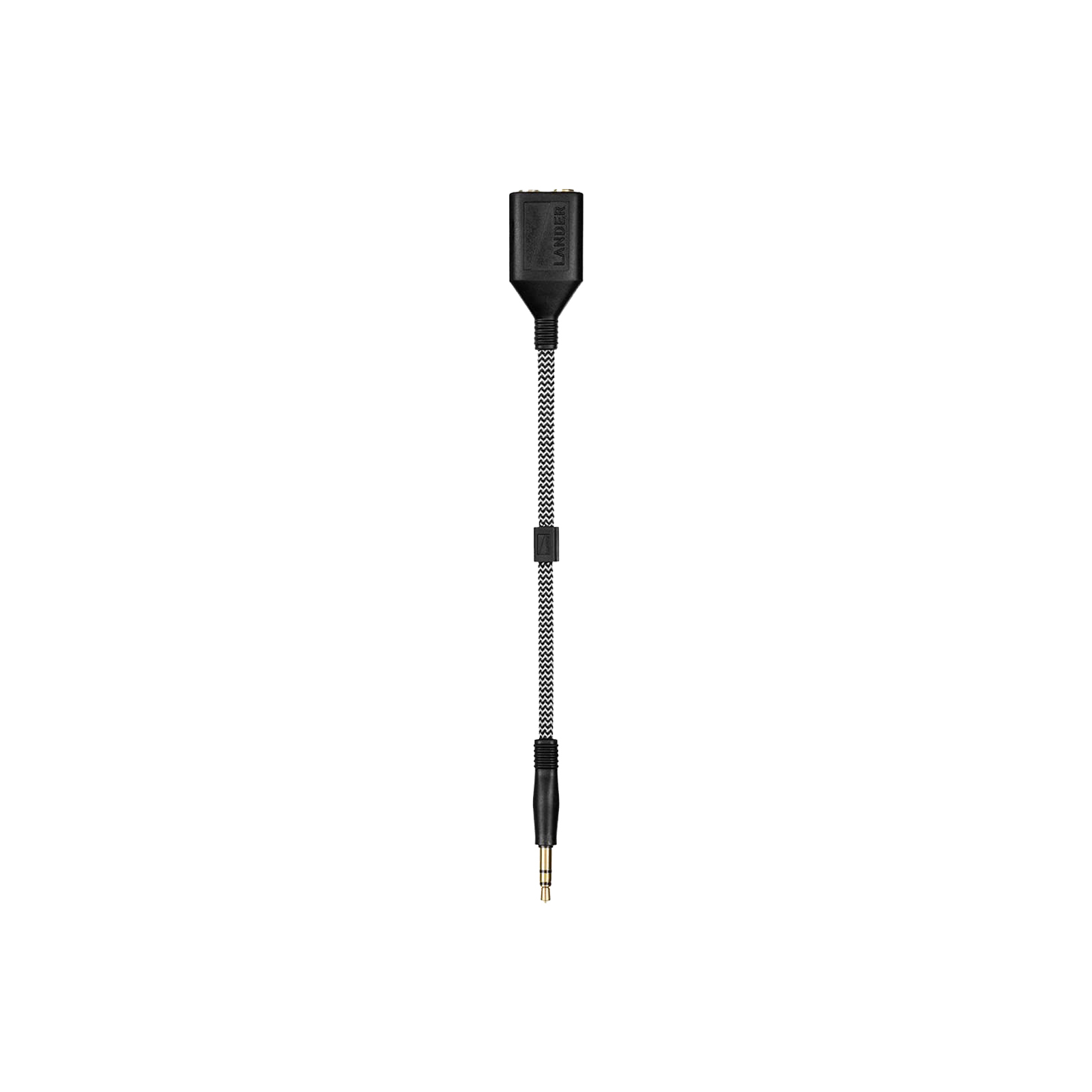 Neve Aux 6-Inch Splitter Cable [Black]