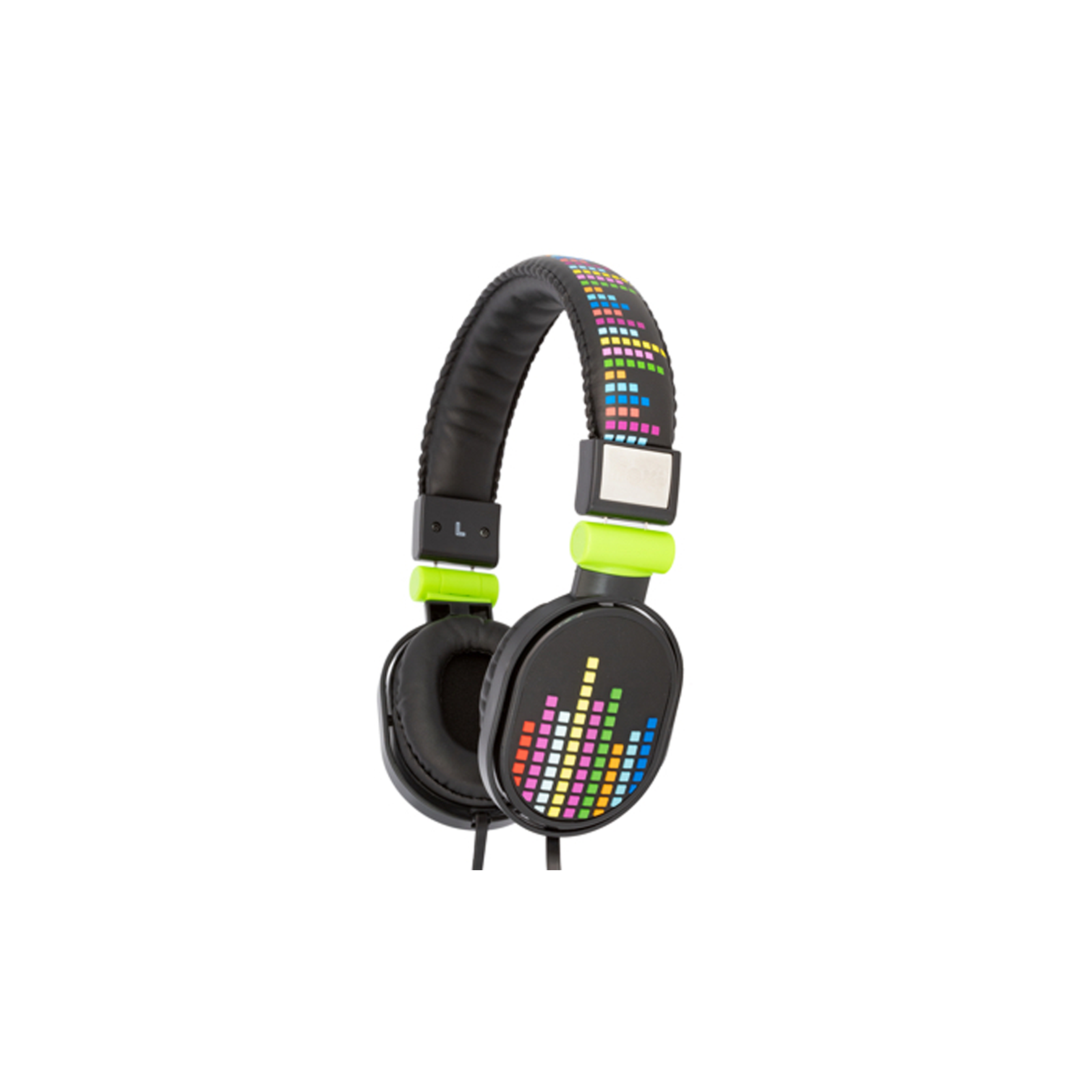 Moki Poppers Levels Wired Headphones - Black (Brand New)