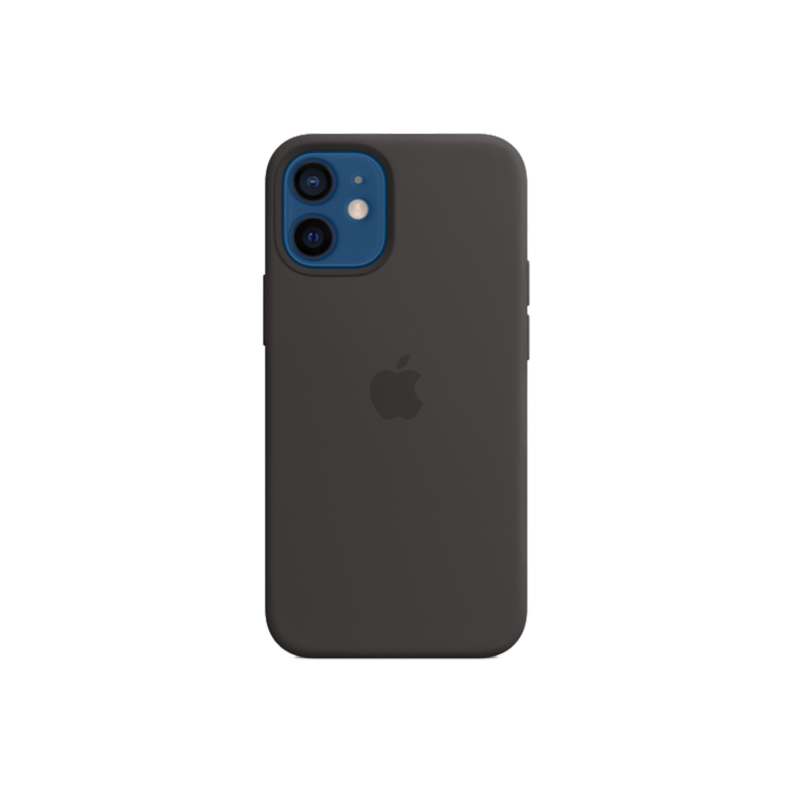 Apple iPhone 12 Mini [Magsafe Silicon] [Black] 