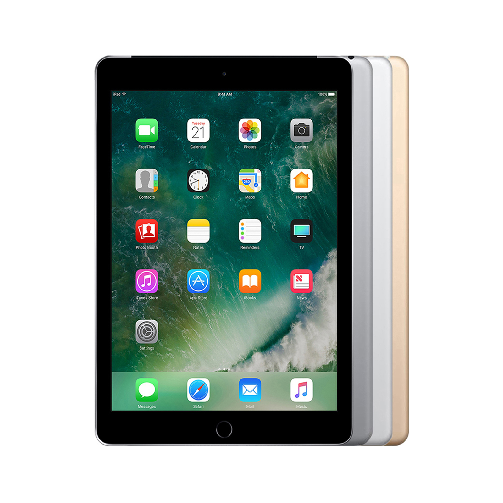 Apple iPad 5th Gen 32GB 128GB Wi-Fi / W-Fi + 3G Space Grey Silver Gold