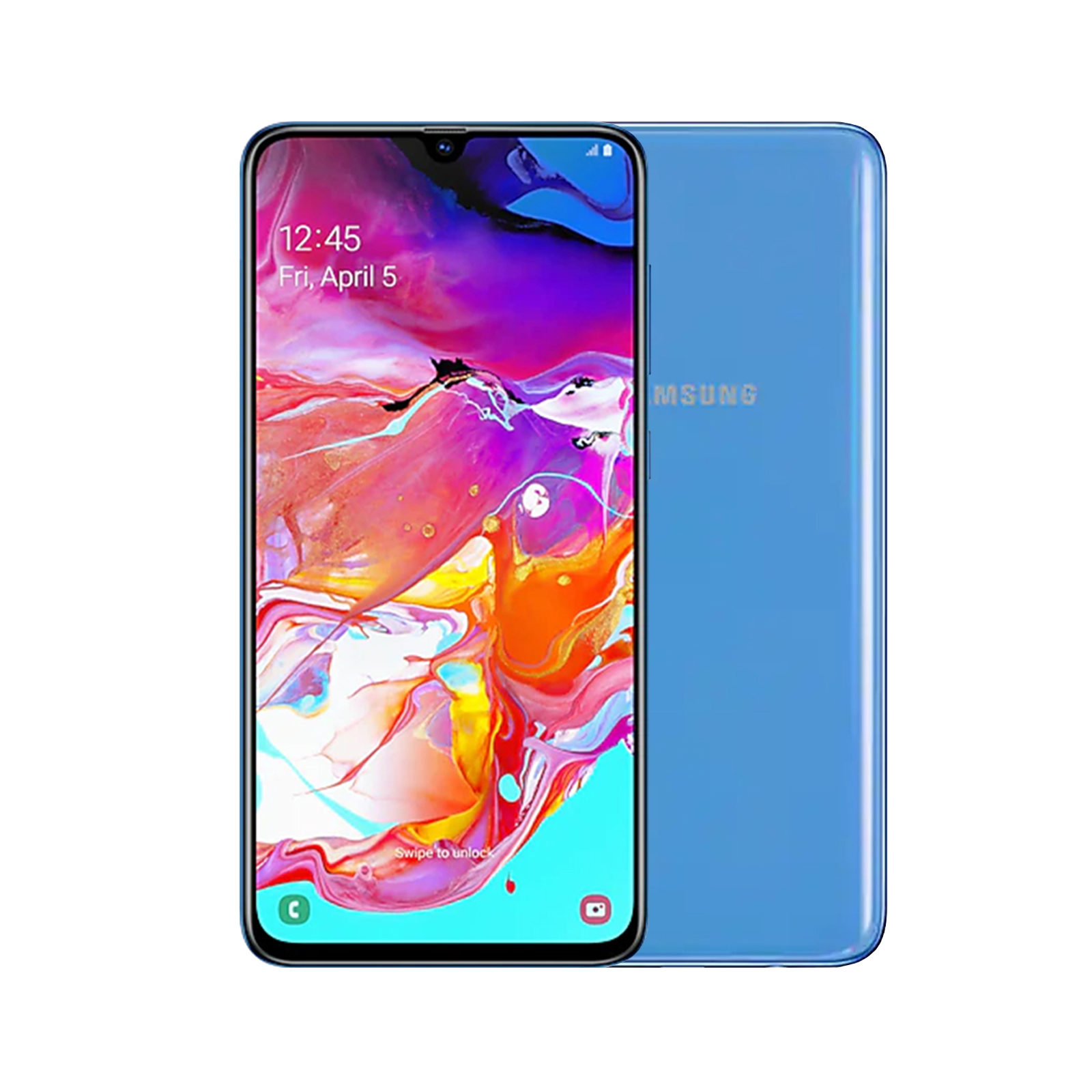 Samsung Galaxy A70 [128GB] [Blue] [Very Good] [12M]