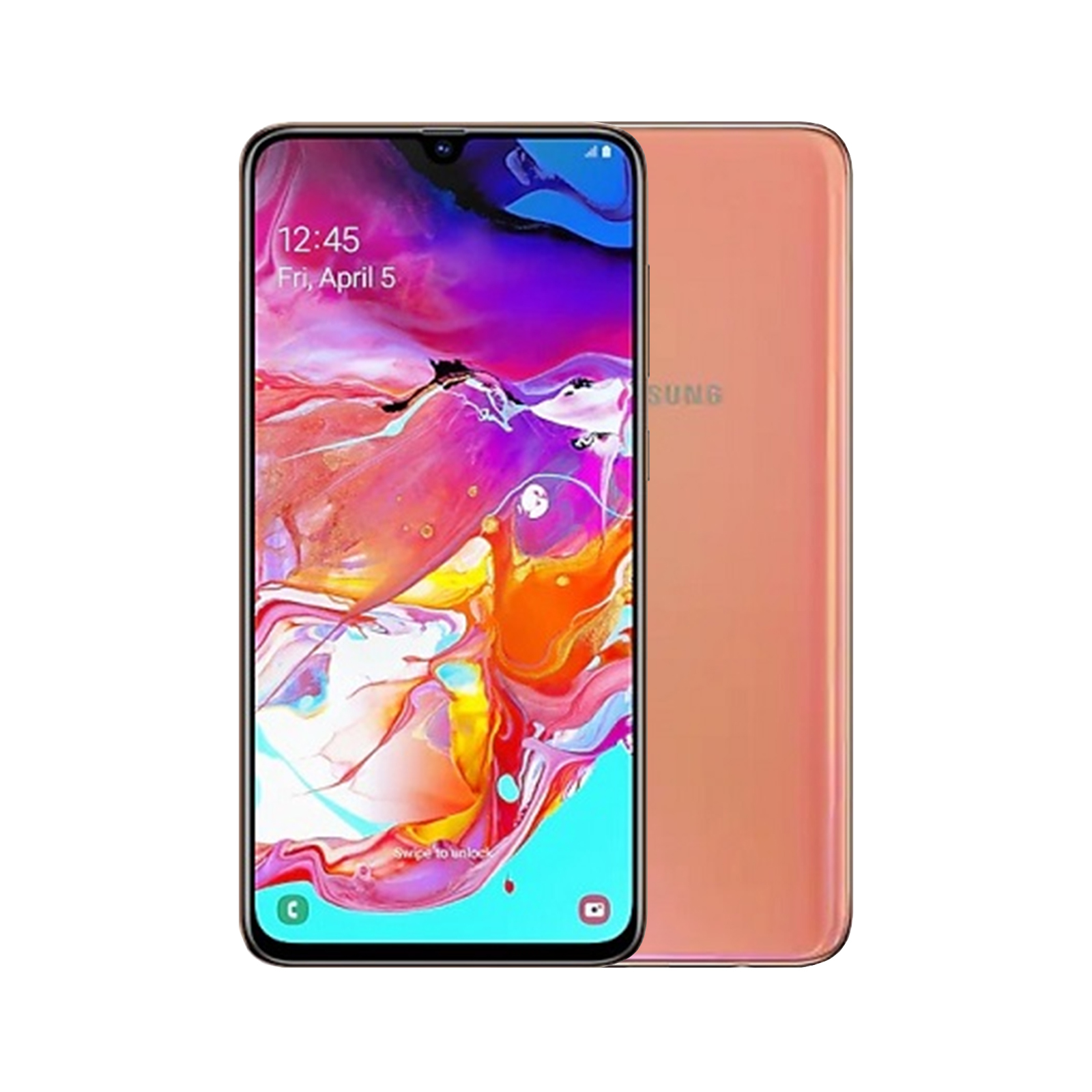 Samsung Galaxy A70 [128GB] [Coral] [Excellent] [12M]
