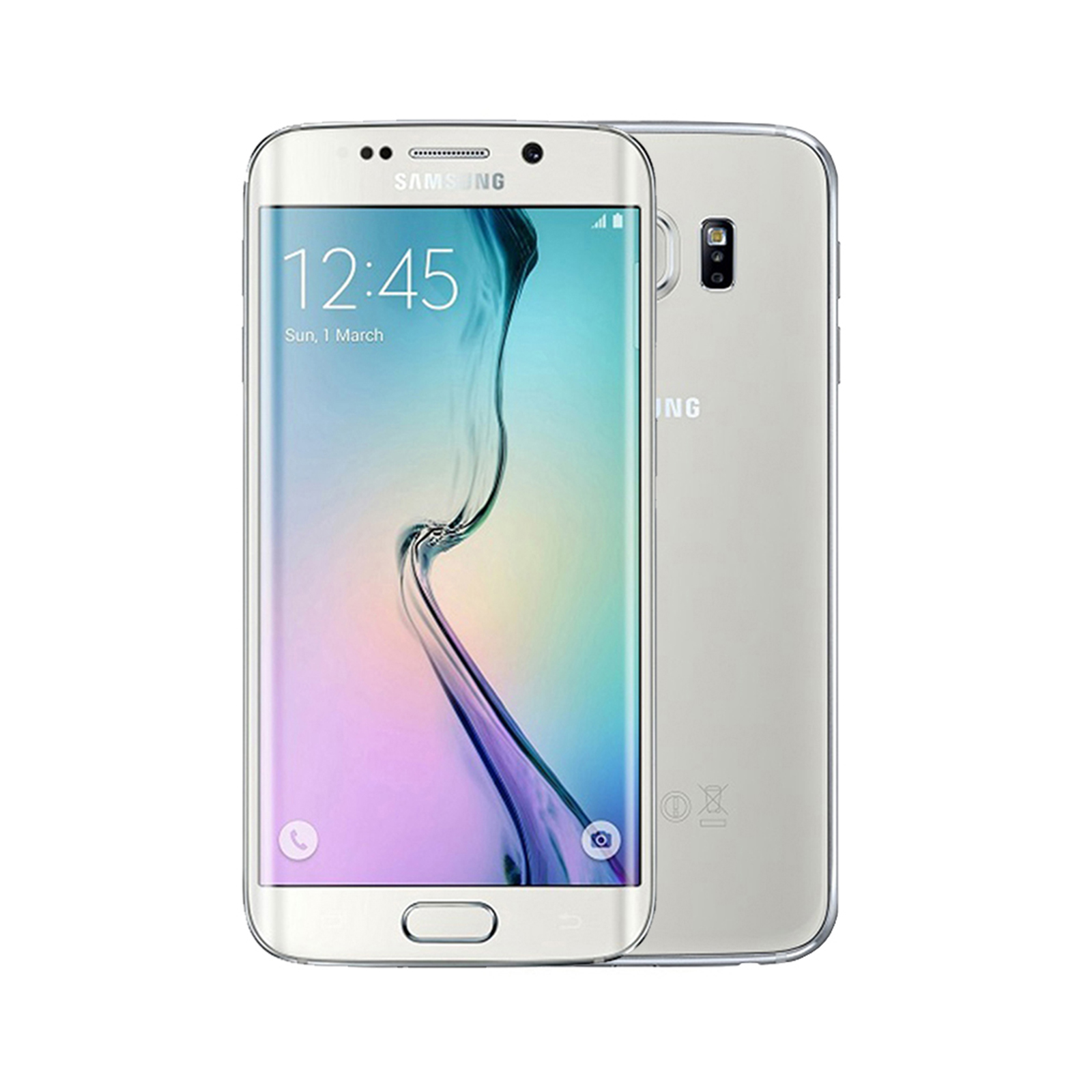 Samsung Galaxy S6 edge [128GB] [White] [Very Good]