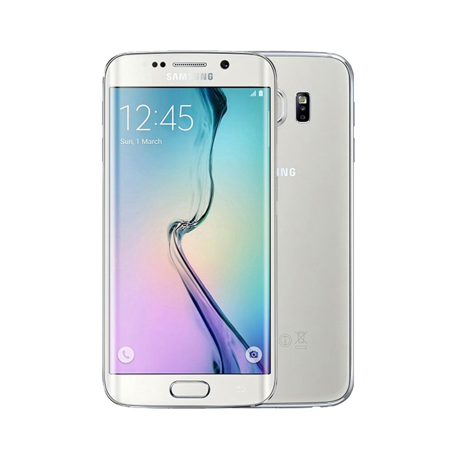 Samsung Galaxy S6 edge [64GB] [White] [Excellent]
