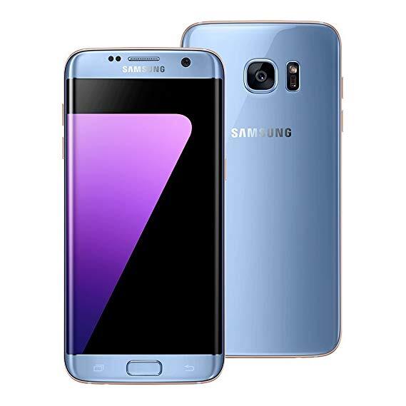 Samsung Galaxy S7 edge [32GB] [Blue] [Excellent] [12M]