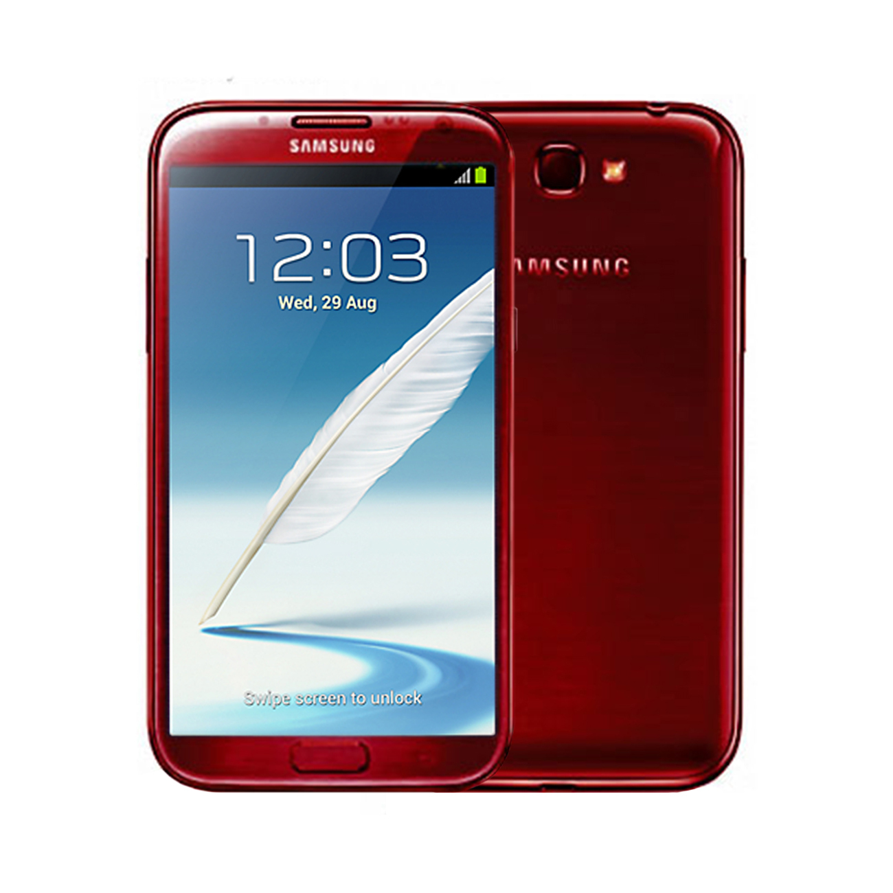 Samsung Galaxy Note 2 [16GB] [Ruby Wine] [Imperfect]