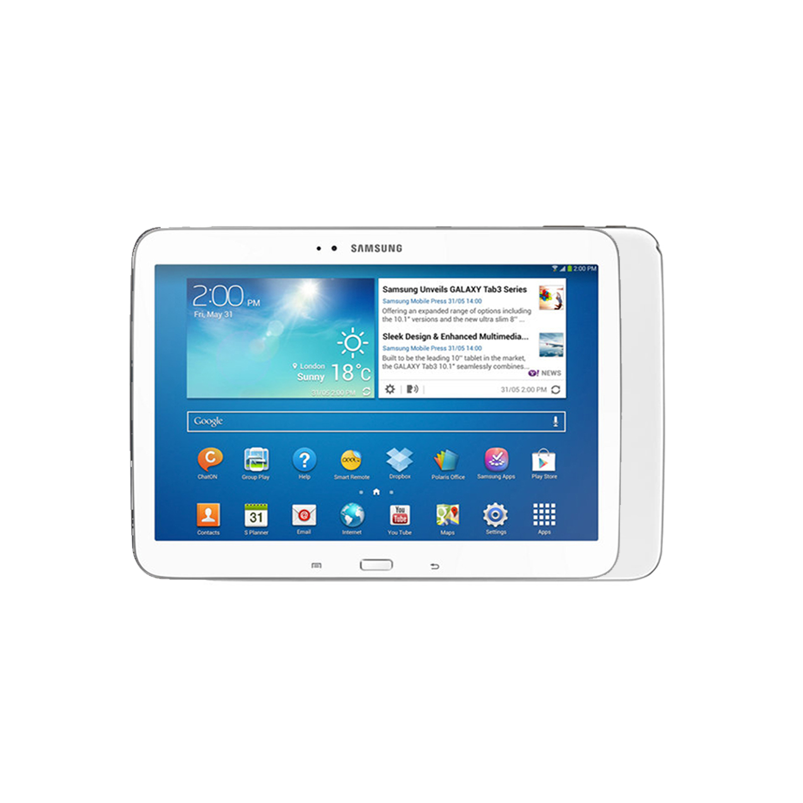 Samsung Galaxy Tab 3 10.1 [16GB] [White] [Imperfect] [12M]