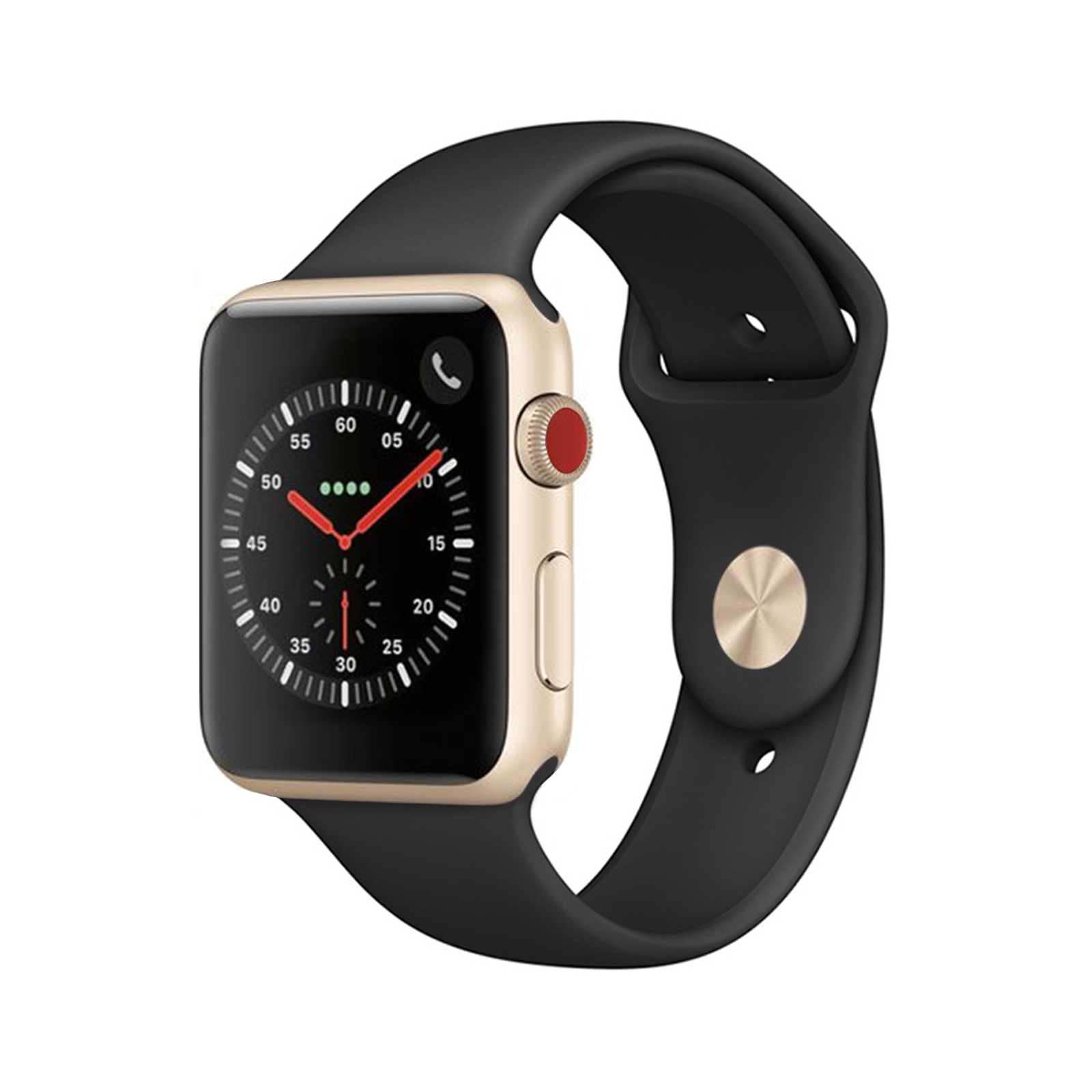 Apple Watch Series 3 [Wi-Fi + Cellular] [Aluminium] [38mm] [Gold] [Good] 
