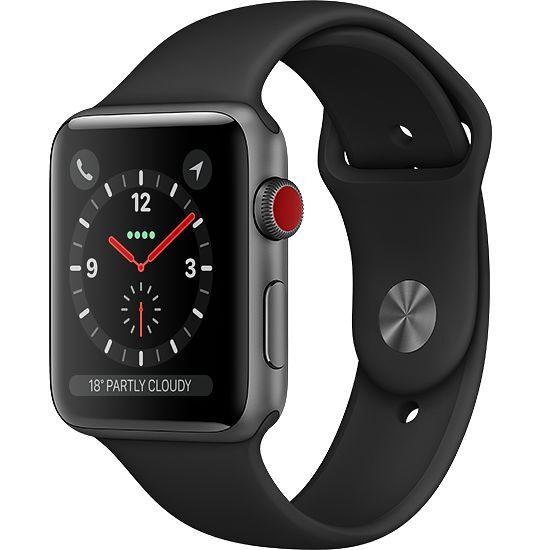 Apple Watch Series 3 [Cellular] [Aluminium] [38mm] [Grey] [Brand New] [24M]