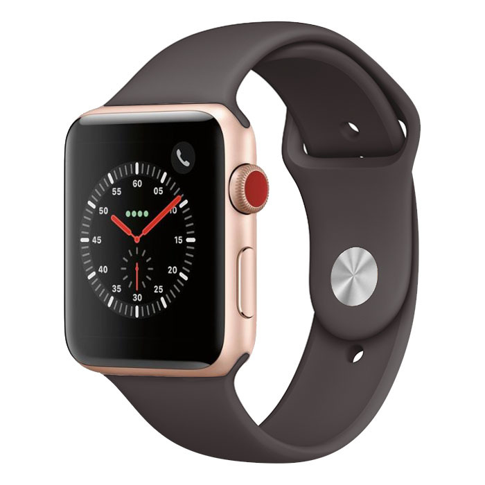 Apple Watch Series 3 [Wi-Fi + Cellular] [Aluminium] [42mm] [Gold] [As New] 