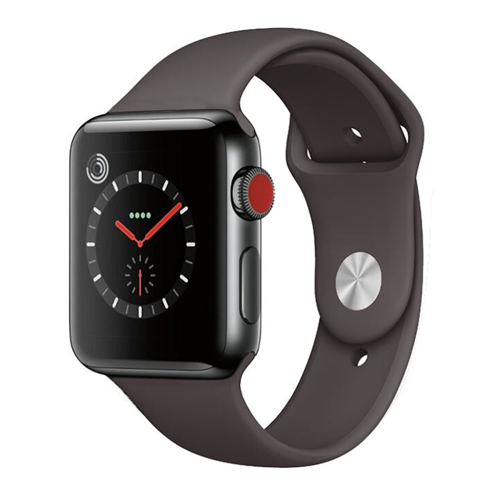 Apple Watch Series 3 [Wi-Fi + Cellular] [Stainless Steel] [38mm] [Grey] [As New] 