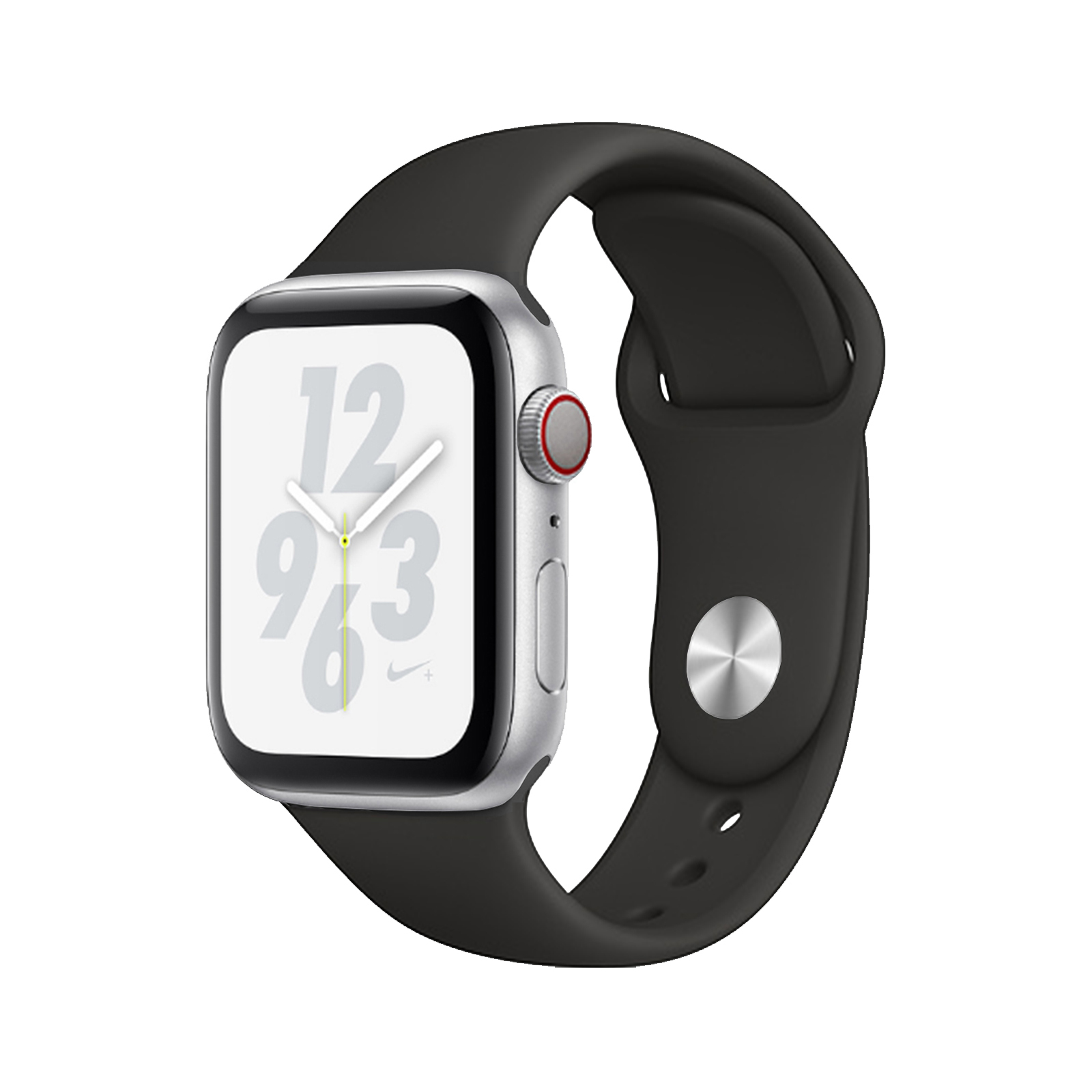 Apple Watch Series 4 [Wi-Fi + Cellular] [Nike Aluminum] [40mm] [Silver] [Good] 
