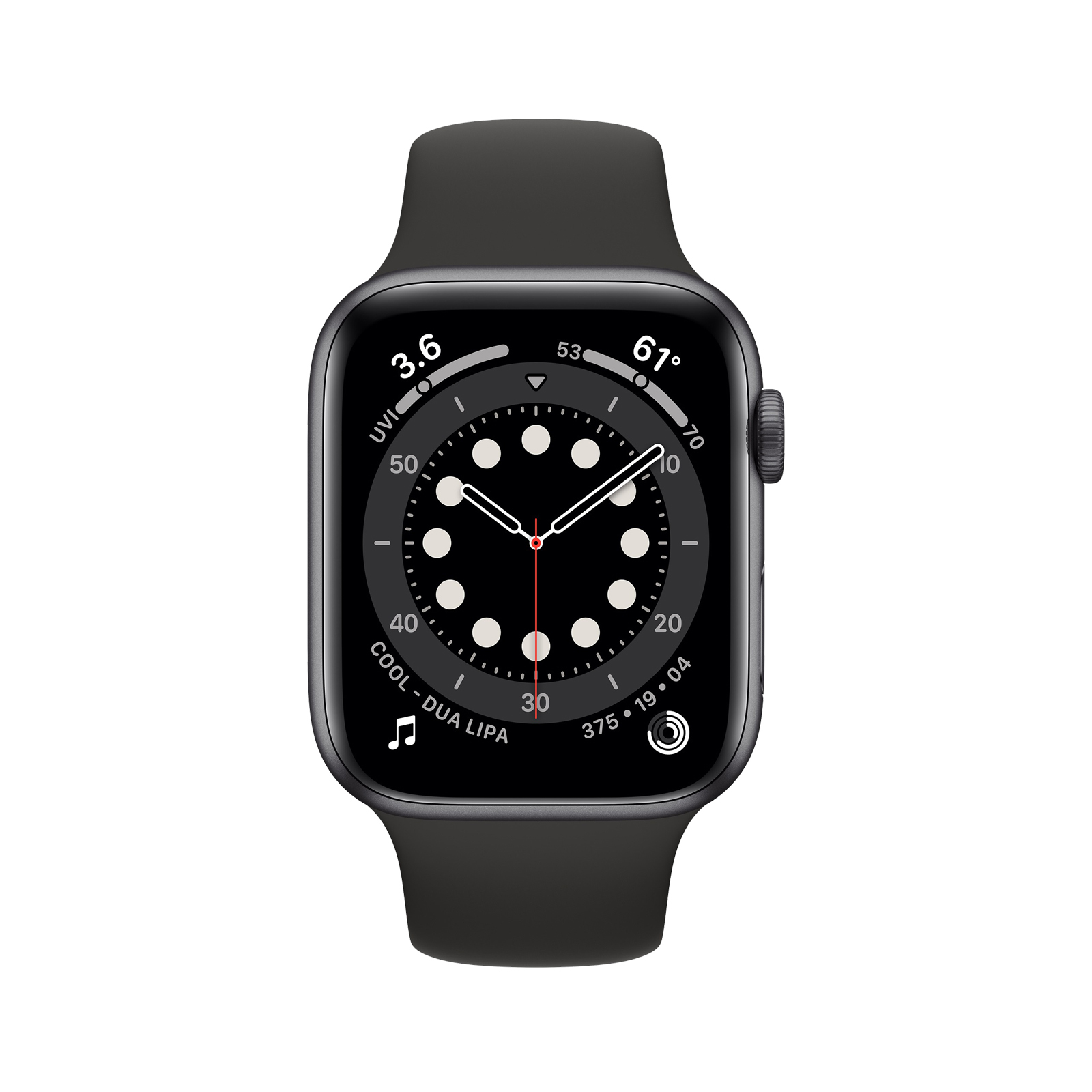 Apple Watch Series 6 [40mm] [Stainless Steel] [Cellular] [Grey] [Good] 