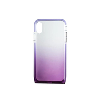 Harmony iPhone XS Max Clear / Purple Case Brand New