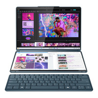 Lenovo Yoga Book 9 2x 13.3" WQXGA+ OLED Dual-Screen Laptop [U7-155U] [32GB] [1TB] [W11H] [Touch] [Tidal Teal] [No Mouse/Touchpad] [Excellent]