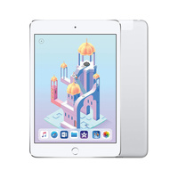 Apple iPad Mini 4 [Wi-Fi + Cellular] [128GB] [Silver] [As New] 