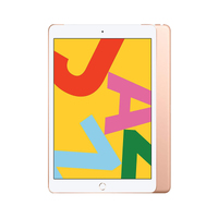Apple iPad 7th Gen 10.2" [WiFi + Cellular] [128GB] [Gold] [Very Good Refurbished]