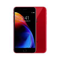 Apple iPhone 8 Plus [New Battery] [64GB] [Red] [Very Good]