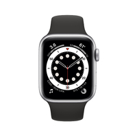 Apple Watch Series 6 [44mm] [Stainless Steel] [Wi-Fi + Cellular] [Silver] [Very Good] 