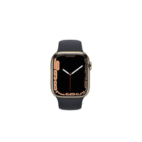 Apple Watch Series 7 [41mm] [Steel] [Wi+Fi + Cellular] [Gold] [Very Good]