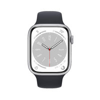 Apple Watch Series 8 [Aluminium] [Wi+Fi + Cellular] [41mm] [Silver] [Good]